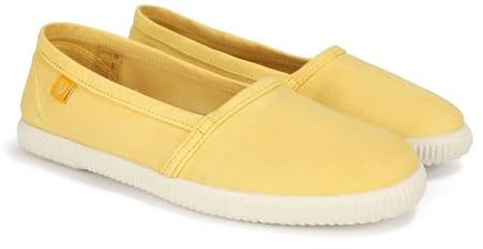 WALK IN PITAS | Camping | Alpargatas de Mujer | Mocasines | Náuticos Casual | Zapatillas de Tela | Zapatos sin Cordones | Deportivas Casuales | Calzado de Walkinpitas | Mostaza 37