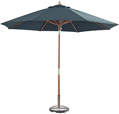 Patio Umbrella Outdoor Patio Offset Market Umbrellas Outdoor Garden Parasols Parasols Wooden Garden Patio Sun Shade Umbrella for Outdoor, Garden, Beach, Pool Sunsn, Without Base Good