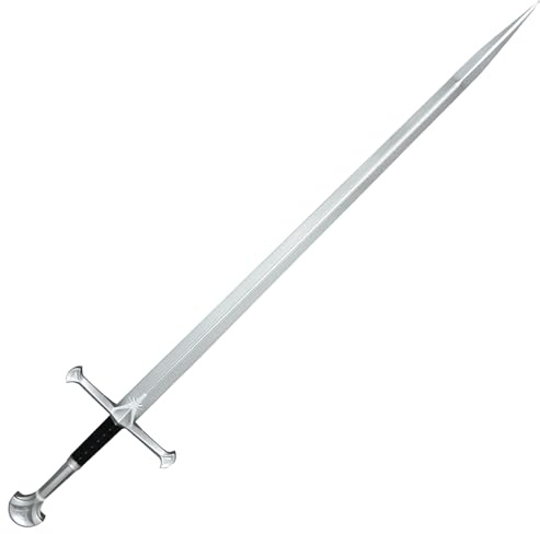 Espada de Caballero | Negra | Cosplay | Ultra Realista y Duradera | Poliestireno | Accesorio de Caballero | Fiesta | Disfraz | 100% Divertido | OriginalCup®