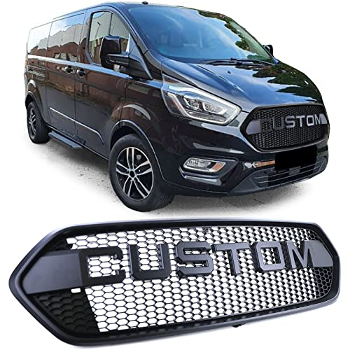 Sport Kühlergrill Waben Design passt für Ford Tourneo + Transit Custom 18-23