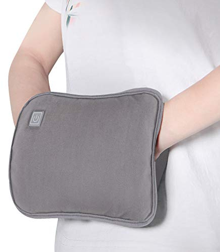 Rechargeable Hot Heating Pad with Flannel Cover Portable Thermal USB Electric Heating Bag Hot Warm Bag Hand Warmer for Menstrual Cramps or Muscle Aches & Back Pains Xmas Gifts