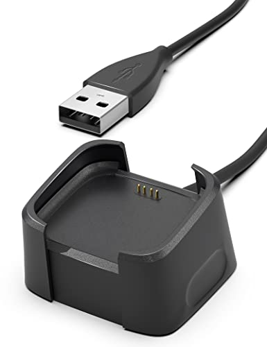Sinoacc Charger for Fitbit Versa 2 Health & Fitness Smartwatch 3.3Ft Fast Charging Replacement Fitbit Versa 2 USB Charging Cable Dock Stand