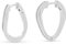 JETTE Damen-Creolen 925er Silber 48 Zirkonia One Size Silber 32025936
