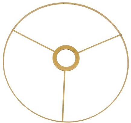 UPKOCH Pantallas Sólido Lámparas Dorado para Hierro de Adecuado Accesorio Resistente y Techo y Mesa para Restaurantes y Diversas Escenas