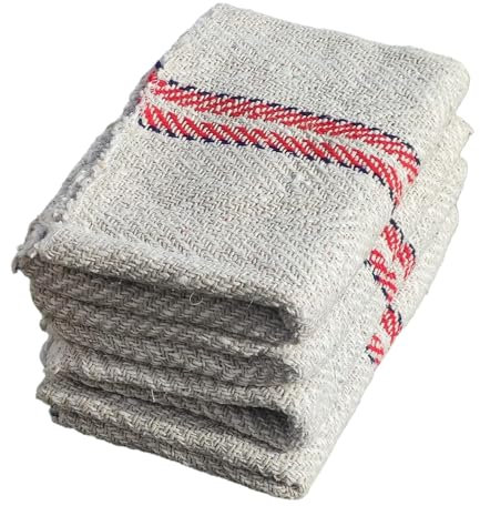 IMTRA FASHION Juego de 2 trapos de algodón para quitar el polvo, reutilizables y lavables, 24 x pulgadas de adelantado para trapear trapeador, limpiador de trapeador seco para el hogar