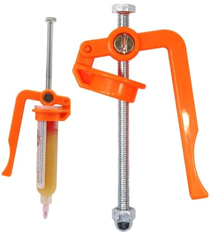 Extrudeuse de pâte à souder, outil de propulsion d'huile de soudure | Outil de propulsion d'huile de soudure | Booster de pâtes à souder au design ergonomique, fournitures de soudure à vis précises
