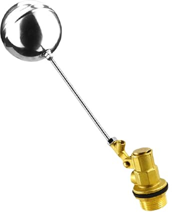 Birtern Sfera galleggiante per serbatoio 'acqua, regolatore automatico di livello, palla galleggiante bidirezionale per la gestione dei fluidi per giardino, di irrigazione garage