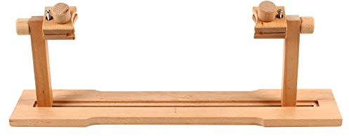 Soporte de bastidor de bordado ajustable, giratorio 360°, soporte de bordado para mesa, soporte de punto de cruz, marco de madera, soporte para marco de bordado, manualidades, bordado, herramientas de