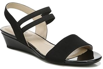 LifeStride Womens Yolo Sandal Black 10 M