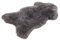Cakla Lammfell Echt 110-120 cm - Schaffell Echt Groß - Fellteppich Grau - Weich und Flauschig - Fell für Stühle und Sofa - Natürliche Lammfell Teppich Wohnzimmer - Deko Schafsfell Felle