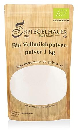 Ekologiskt helmjölkspulver 1 kg ekologiskt mjölkpulver mjölkpulver