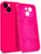 MyGadget Custodia in Silicone compatibile con iPhone 15 Plus [Quadrupla Protezione] - Case Rigido con Fodera in Microfibra - Cover Rosa Magenta