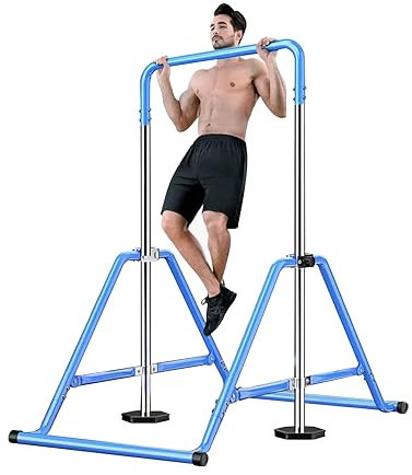 Barra orizzontale regolabile per allenamento ginnico a casa - Barra pieghevole per allenamento junior con capacità di 299,4 kg