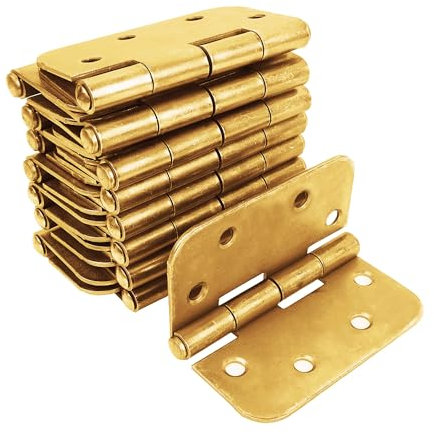 Kistenband 10. Stk Gerollte Tischband Möbelscharniere Möbelband Verzinkt Torband Scharniere Türband Kistenband Schrankscharniere 80 x 80 mm