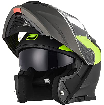 ORIGINE Casque Moto Modulable Intégral Rabattable Double Visière Homologué ECE