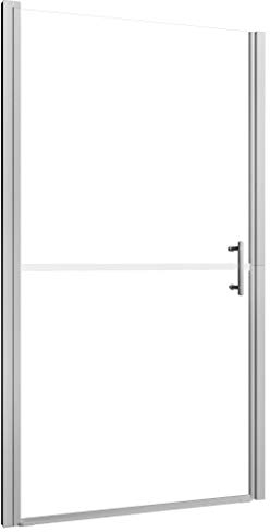 vidaXL Duschtür Hartglas 100x178 cm