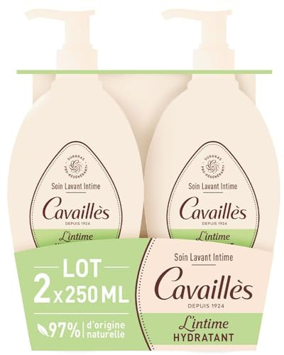 Rogé Cavaillès Hydratant soin lavant intime lot de 2x250ml