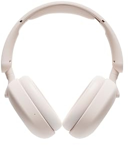 Sudio K2 Blanc, Casque Supra-auriculaire, réduction de Bruit Active Hybride, avec Microphone intégré, Chargement Via USB-C, jusqu'à 35 h d'autonomie, écran Tactile, Premium Crystal Sound