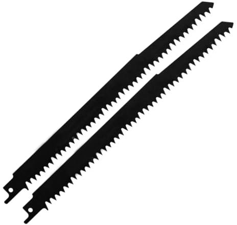 XPEX 2 Piezas Hoja De Sierra De Sable Para Piedra, 240 Mm Hojas Sierra Sable, Acero De Carburo Duro, Para Sierra De Sable, Sierra De Piedra Para Hormigón Celular, Hormigón, Einhell, Bosch