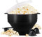 QuickSync Silicone Hot Air Microwave Popcorn Maker | Collapsible Food-Grade Popcorn Popper Bowl | Popcorn Maker Bowl with Lid | DIY Popcorn Bucket | No Oil Healthier | Dishwasher Safe
