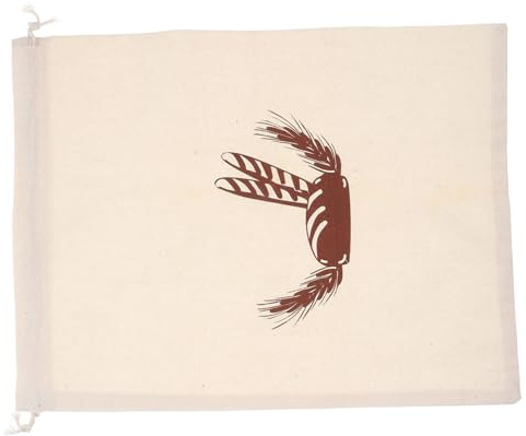 BATHVEVE Sacchetto Riutilizzabile Per Pane 40x30 Cm in Cotone e Lino Chiusura a Coulisse Sacchetto Per Conservazione Pane Fatto in Casa Per Panetteria e Prodotti Da Forno