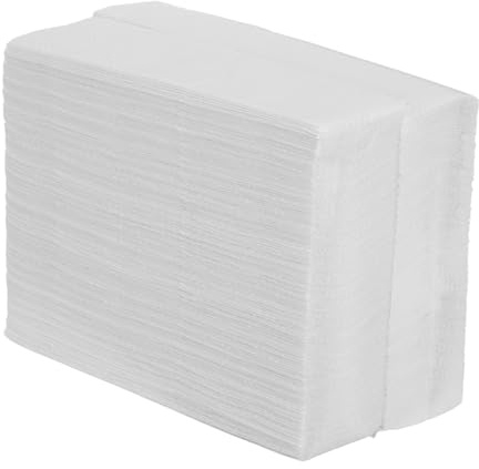 BAZEITFLOW Toallas de Papel Gruesas de Seda 400 Hojas, Rollo Absorbente y Duradero para Baño, Cocina y Restaurante, Uso Comercial, Papel Higiénico Resistente y Hogar