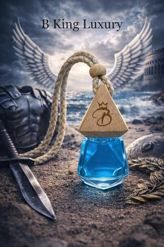 b_king_luxury Diamant Holzkappe Männer 7ml - Autoparfüm - Autolufterfrischer - Autoduft (Invincible)