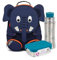 Affenzahn Großer Freund Bundle mit Trinkflasche und Brotdose Kita Rucksack Set