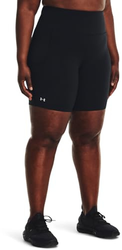 Under Armour Women's Movement Bike Shorts, 001 Black, MD
