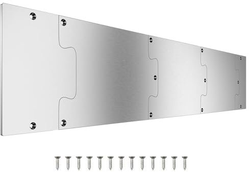 Befeixue Placas de Patada para Puertas Exteriores, Placa de Patada de Puerta Principal | Placa Protector de la Puerta de Metal - Placa de Patada Anti-Scratch de Acero Inoxidable para la Sala de Estar