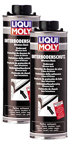 2 X Liqui Moly 6112 sottoscocca bitume nero Dose sottoscocca della protezione 1l
