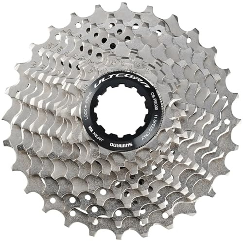 SHIMANO Cycling Csr8000132 Shimano Ultegra CS R8000 Cassette 11 fold grey Design 32T 2018 7 speed, Silber, 11-32T UK