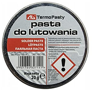 New Flux Soldering Paste in The 20g Tin for Electronics SMD Plumbing DIY etc UK - Soldering Materials & Accessories - Application: Soldering Copper Silver Zinc and Nickel Plated Components