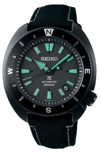 Seiko automatisk PROSPEX grå urtavla dykarklocka för män SRPH99K1, Grått, Modern