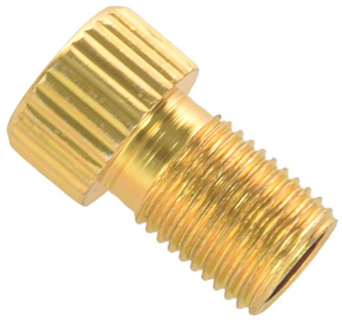 Juwaacoo 4 Stück Aluminiumlegierung Fahrradventiladapter Fahrrad Innenschlauch Abdeckung Adapter Fahrrad Reifen Aufpumpen Teil