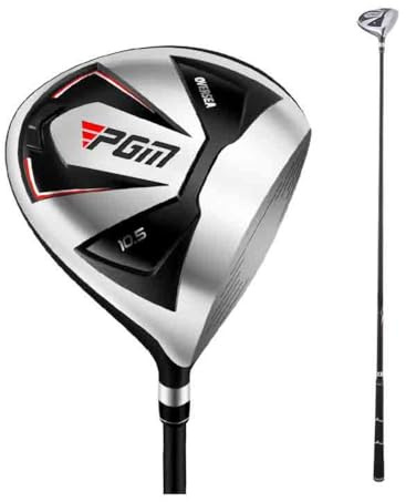 #1/#3/#5/4H Club de golf hybride en bois pour gaucher ou droitier avec manche en graphite pour homme et femme, conducteur de golf, sports de fairway (droit, #1, noir)