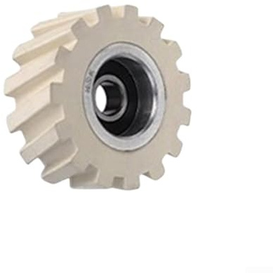 Rullo a pressione in gomma singola per bordatrici, affidabile e di lunga durata (65 x 12 x 28 mm)