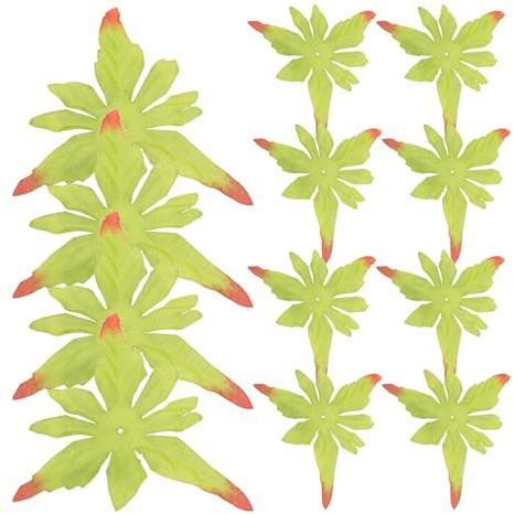 DRESSOOS 50 Pezzi Calici Artificiali di Peonia Verde, Facili da Infilare sul Gambo del Fiore, per Artigianato Floreale e Decorazioni la Casa