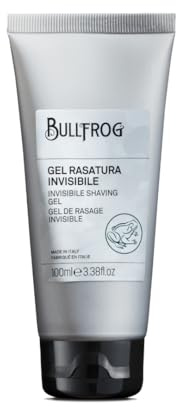 Bullfrog - Osynlig rakgel: Precise Rakskyddsgel, för konturer och skägglinjer, uppfriskande formel, 95,4% naturliga ingredienser, 100 ml