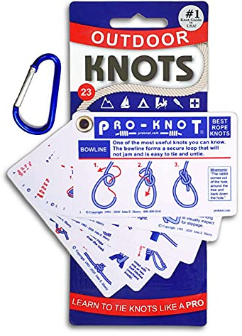 Pro-Knot Outdoor Knots - Portable Waterproof Knot Book