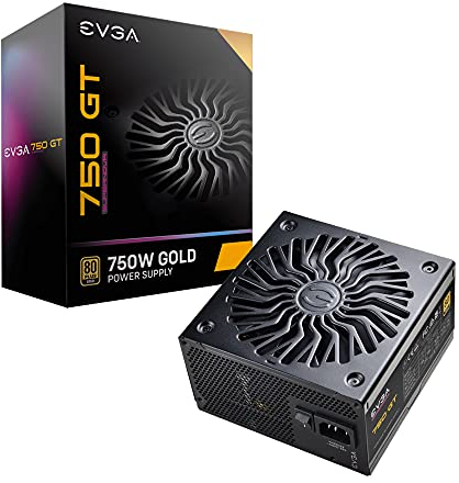 EVGA PSU 750W,GT,80PLS,4PCS,7YRS WNT,EU