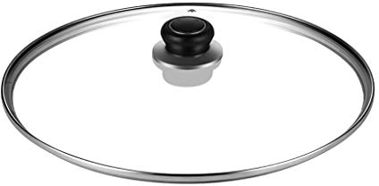 Lock,Glaslock, Grytlock,Pannlock i härdat glas Pannlock Stekpanna Ångkokarlock Hushållstransparent Pannlock Universal Ersättningsgrytlock
