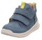 Superfit Breeze Baby - Jungen Lauflernschuh, Hellblau Gelb 8010, 21 EU