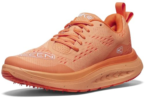 KEEN Womens WK400 Textile Tangerine Trainers 6 UK