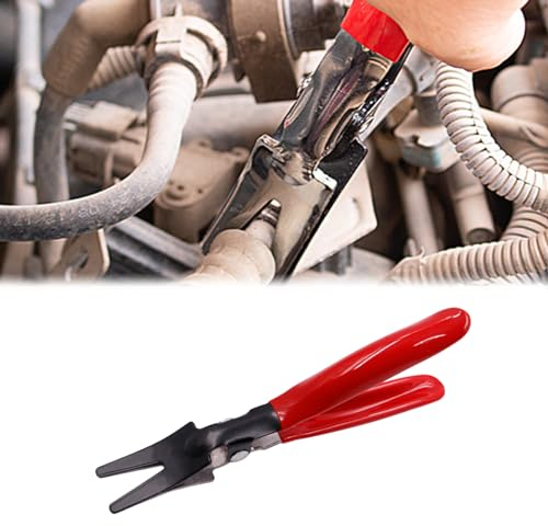 deemars Werkzeug zum Trennen von Kraftstoffleitungen, Zange zum Entfernen von Kraftstoffschläuchen aus Manganstahl, Automotive Tools Schlauchzange Universal Reparatur für Auto, Öl, Wasser Schläuche