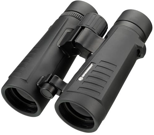 Bresser Fernglas 8x42 Tobermory – Allround-Fernglas, Vogelbeobachtung, Reisen, Sportevents, 105 m Sehfeld, 42 mm Objektiv, Brillenträger