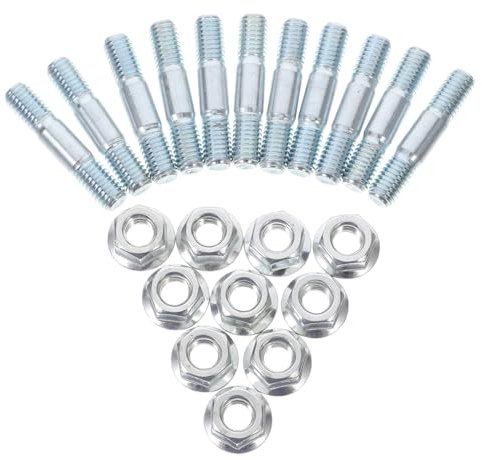 CIMAXIC 10 Ensembles Vis de guidage de scie à chaîne Attaches liens de fil accessoires de clip de fixation treillis crochet léger vis de tension de chaîne vis de tronçonneuse le fer Silver