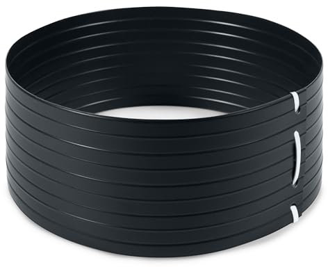 Quest Anneau d'irrigation en PVC, système d'irrigation pour plantes et arbres (anthracite, 30 cm - 5,40 l)