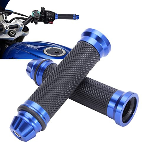 7/8 Manopole per moto in gomma Manubrio per scooter Bici sportive Street Bike CBR600RR CBR1000RR Shadow Ninja GSXR