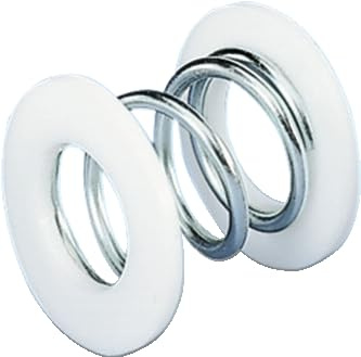 Sportime Kickerstangen Stoßdämpfer 16mm 16er Set | Optimale Dämpfung durch Stahlfeder | Spezialkunststoff für reduzierte Abnutzung, Standardgröße für Kickertisch